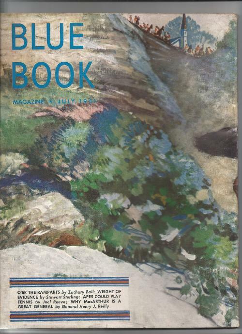 Blue Book Jul 1951 Fulton Cvr; S. Sterling; Chisdsey; Ross; Lewis;