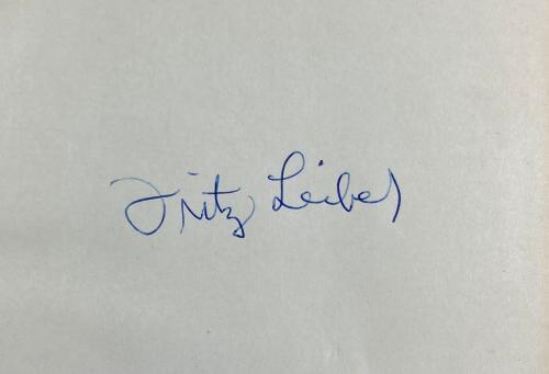 Gather, Darkness! by Fritz Leiber (Grosset & Dunlap) Signed