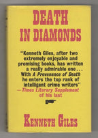 Death in Diamonds by Kenneth Giles (First UK Edition) Giollancz File Copy