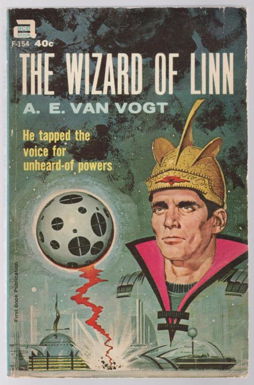 The Wizard of Linn by A. E. van Vogt (Ace Books 1st) Erle Korshak's Copy