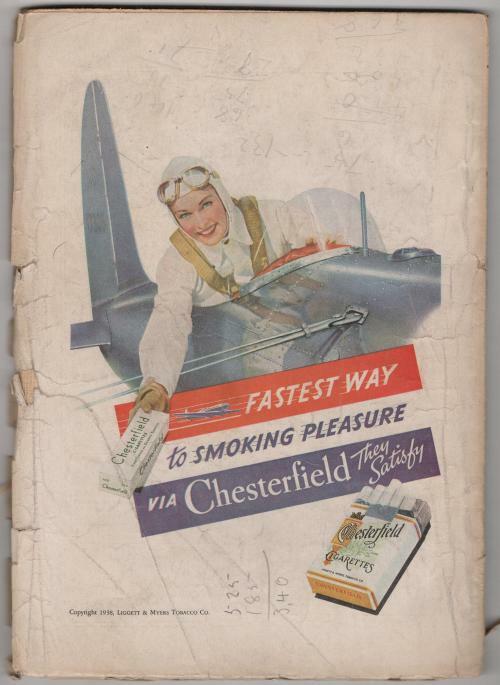 Argosy Sep 17 1938 Belarski Cvr; 1st Horatio Hornblower by C. S. Forester