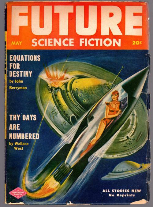 Future Science Fiction May 1952 Berryman, West, del Rey, de Camp