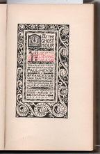 The House of the Unbelieving Thomas by Paul Heyse (First Edition)