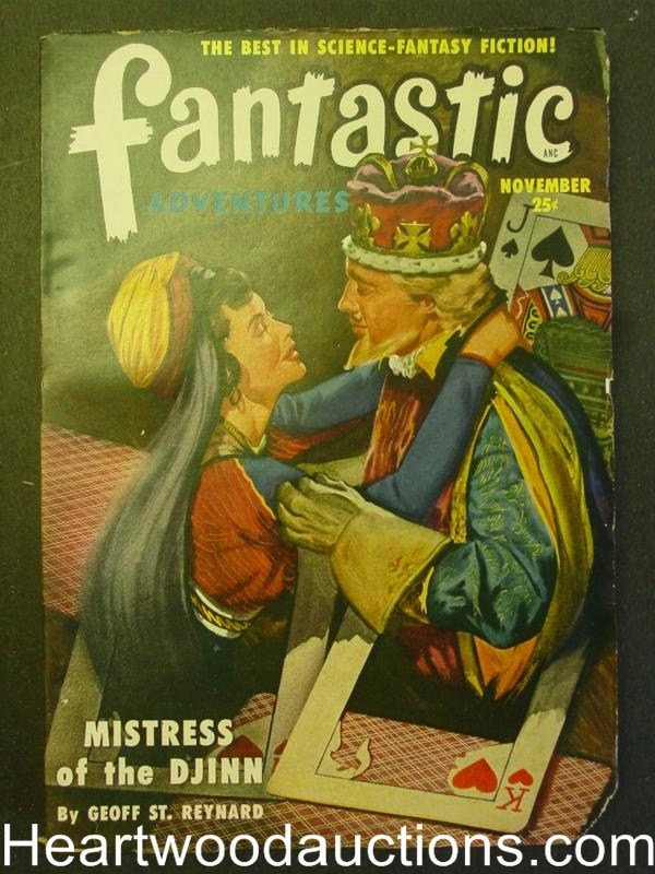Fantastic Adventures Nov  1950 John Jakes 1st  Sci-Fi - High Grade