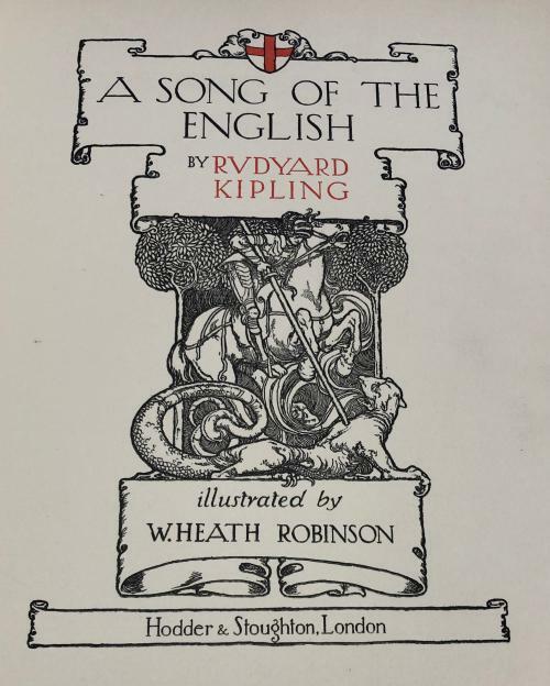 A Song of the English by Rudyard Kipling