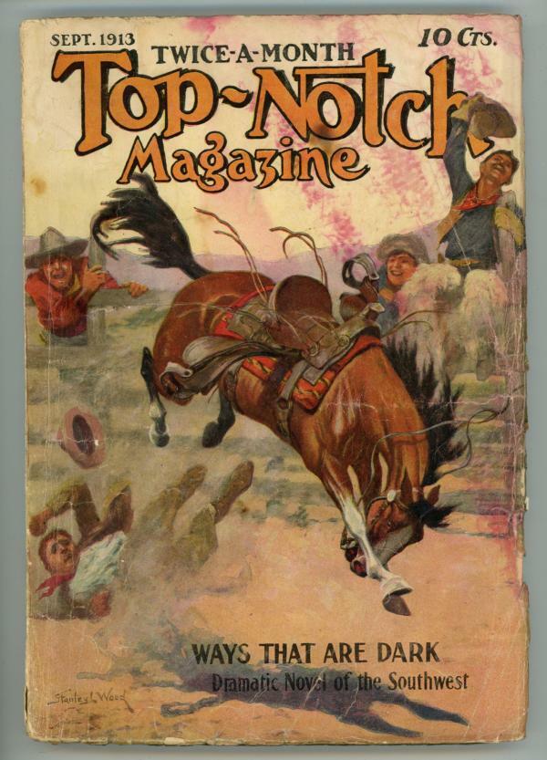 Top-Notch Sep 1 1913 Stanley L Wood Cvr Art Pulp