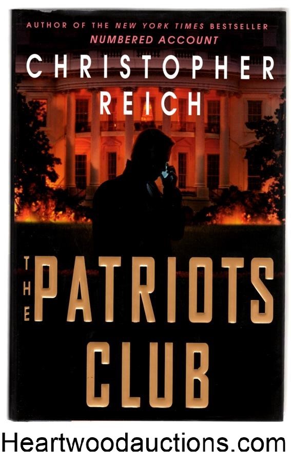 The Patriots Club by Christopher Reich FIRST- High Grade
