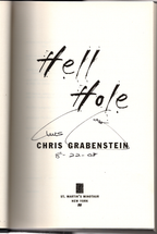Hell Hole by Chris Grabenstein (First Edition) Signed