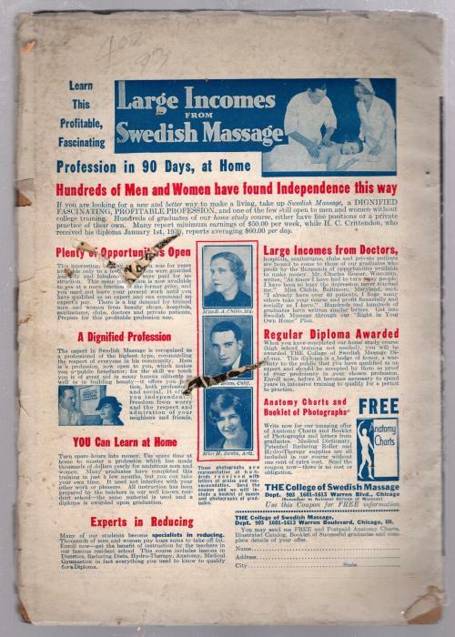Complete Northwest Dec 1938 - Ross Cover Art