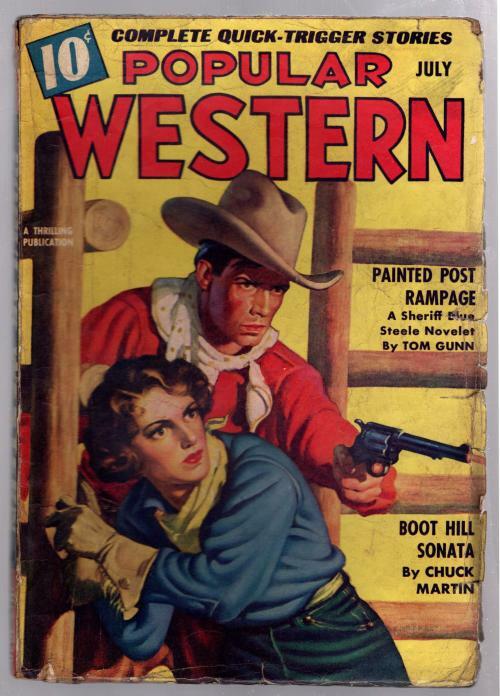 Popular Western Jul 1940 Pulp