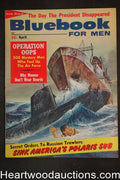 Blue Book Apr 1961 Vic Prezio Cvr, Philip Ketchum, Basketball - Ultra High Grade