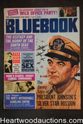 Blue Book Nov 1964 L.B.Johnson Cover, Mob story, WWII - High Grade- NAPA