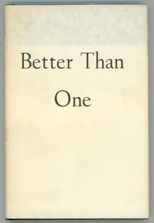 Better Than One by Damon Kniight (Signed, First Edition) Presentation Copy