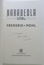 Narabedla Ltd. by Frederik Pohl (First Edition) Signed