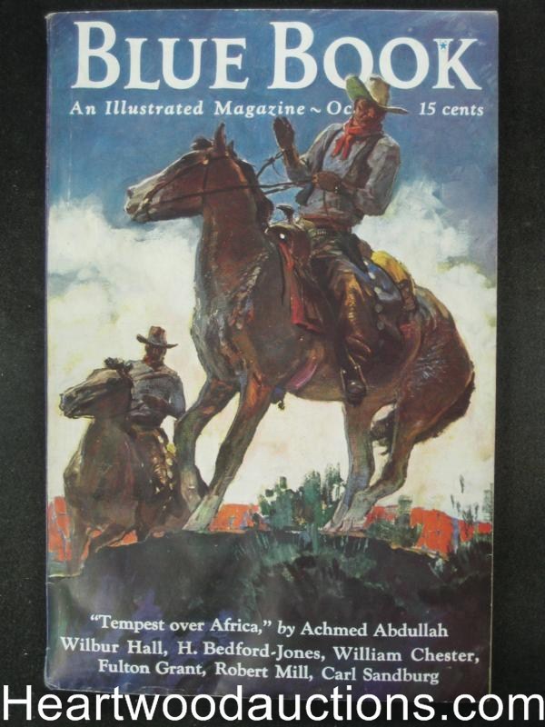 Blue Book October 1936  Kioga H. Bedford-Jones, Abdullah
