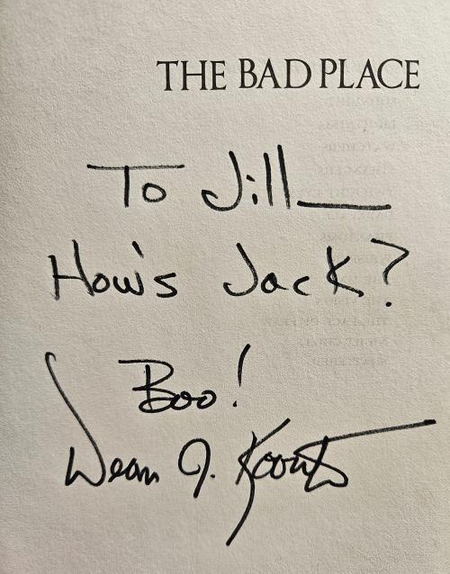The Bad Place by Dean R. Koontz (Signed, First Edition)