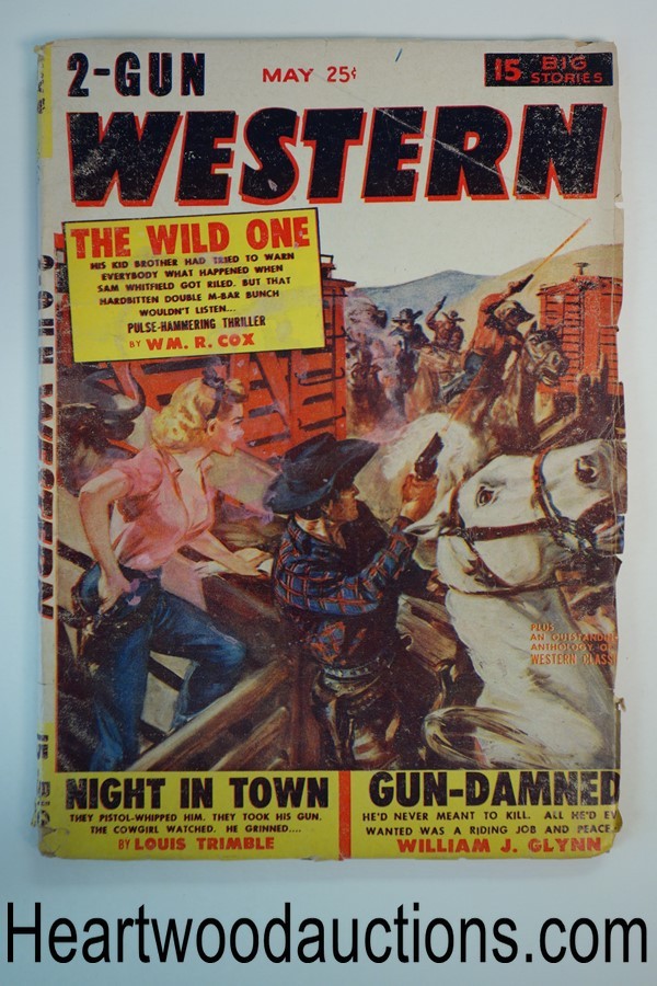 2 Gun Western May 1954 GGA Cvr, William R. Cox