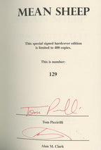 Mean Sheep by Tom Piccirilli (First Edition) Limited Edition Signed