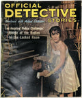 Official Detective Stories April 1964 Bad Girl Cover