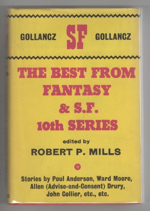 The Best from Fantasy and Science Fiction: Tenth Series (1st UK) File Copy
