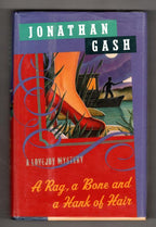 A Rag, a Bone and a Hank of Hair by Jonathan Gash (First US) Signed