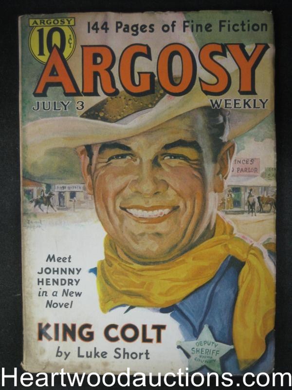 Argosy Jul 03, 1937 Cornell Woolrich, Luke Short, George Challis, Richard Wormse
