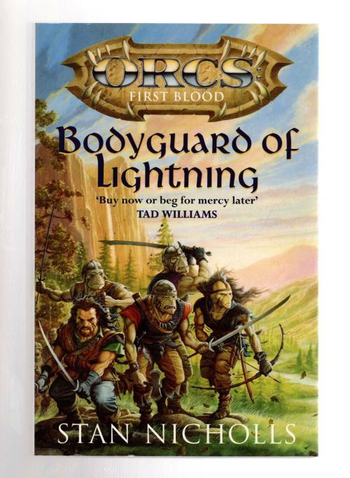 Bodyguard of Lightning by Stan Nicholls (First UK Edition) File Copy