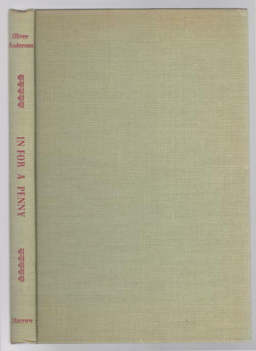 In For a Penny by Oliver Anderson (First Edition)