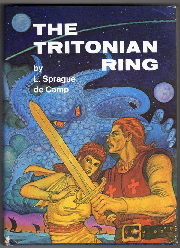 The Tritonian Ring by L. Sprague de Camp (Illustrated) J. Cawthorn, G. Barr- Hig