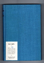 Blue Shutters by Leila Mackinlay (First Edition) File Copy