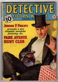 Detective Fiction Weekly Jul 2 1938 Claasic Park Ave Hunt Tommy Gun Cover