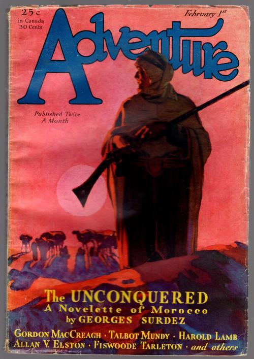 Adventure Feb 1 1931 Talbot Mundy King of the World pt6