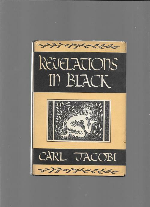 Revelations in Black by Carl Jacobi (First Edition)