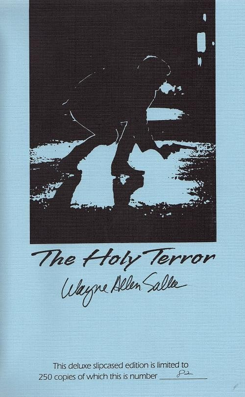 The Holy Terror by Wayne Allen Sallee (Limited Edition) Signed