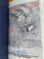 The Last Rakosh by F. Paul Wilson (First Edition, Limited) Signed