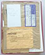 Red and Yellow by John Taine (Eric Temple Bell) Holograph Manuscript 1925