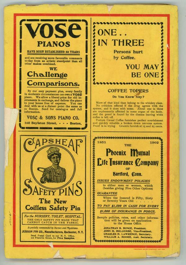 Pearson's Magazine Feb 1902 Rafael Sabatini Pulp