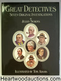 Great Detectives: Seven Original Investigations by Julian Symons Tom Adams Art- 