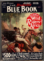 Blue Book Jun 1928 J. Allen St. John Cvr; Raoul Whitfield; Clarence H. New