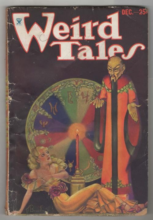 Weird Tales Dec 1933 Brundage Cvr; RE Howard; Joseph O. Kesselring
