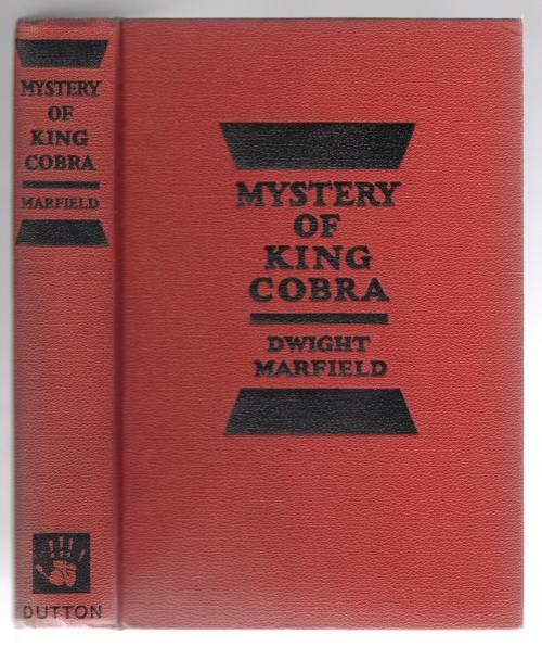 Mystery of King Cobra by Dwight Marfield (First Edition) Fax DJ
