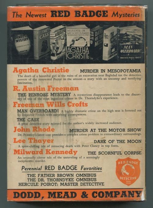 The Penrose Mystery by R. Austin Freeman (First U.S. Edition)