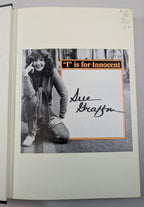 "I" is for Innocent by Sue Grafton (First Edition) Signed