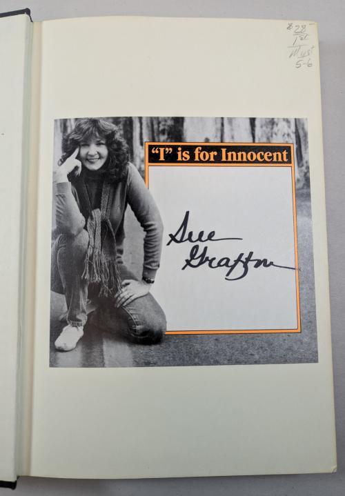 "I" is for Innocent by Sue Grafton (First Edition) Signed