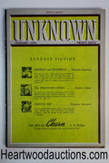 Unknown Feb 1941 L. Ron Hubbard Edd Cartier Art - High Grade