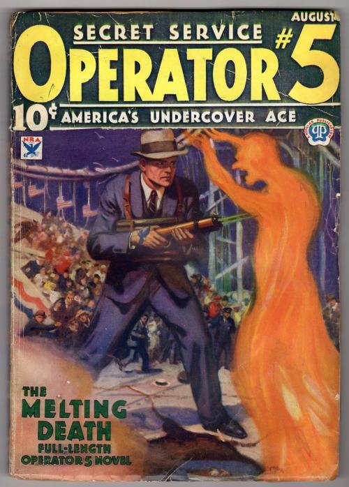 Operator #5 Jul 1934 John Howitt Cover