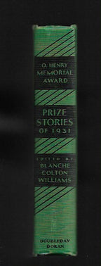Prize Stories of 1931 by Blanche Colton Williams (First Edition)