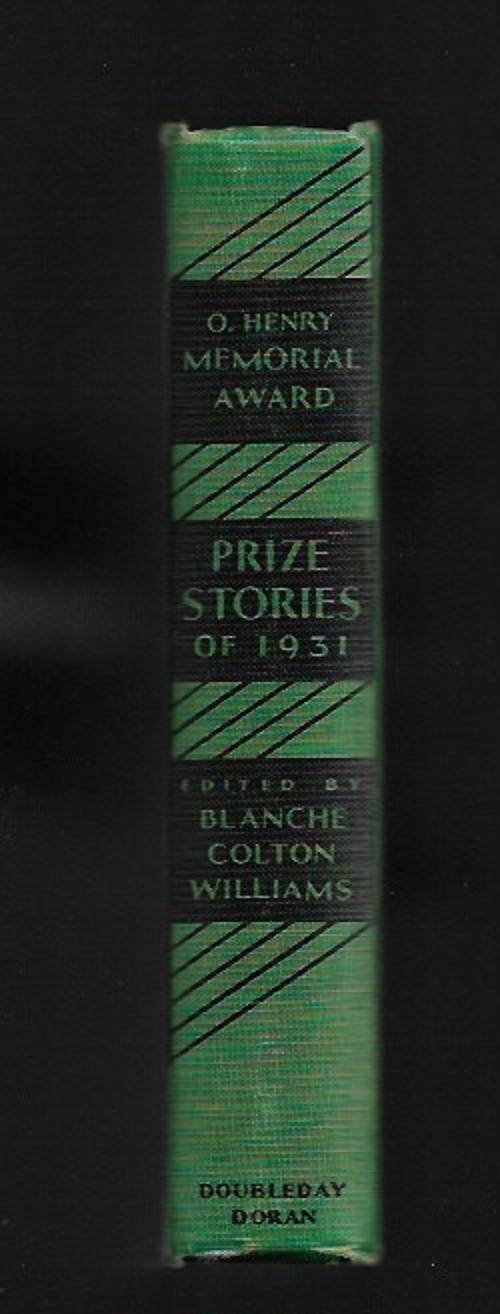 Prize Stories of 1931 by Blanche Colton Williams (First Edition)