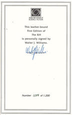 The Rift by Walter j. Williams (Limited Edition) Signed