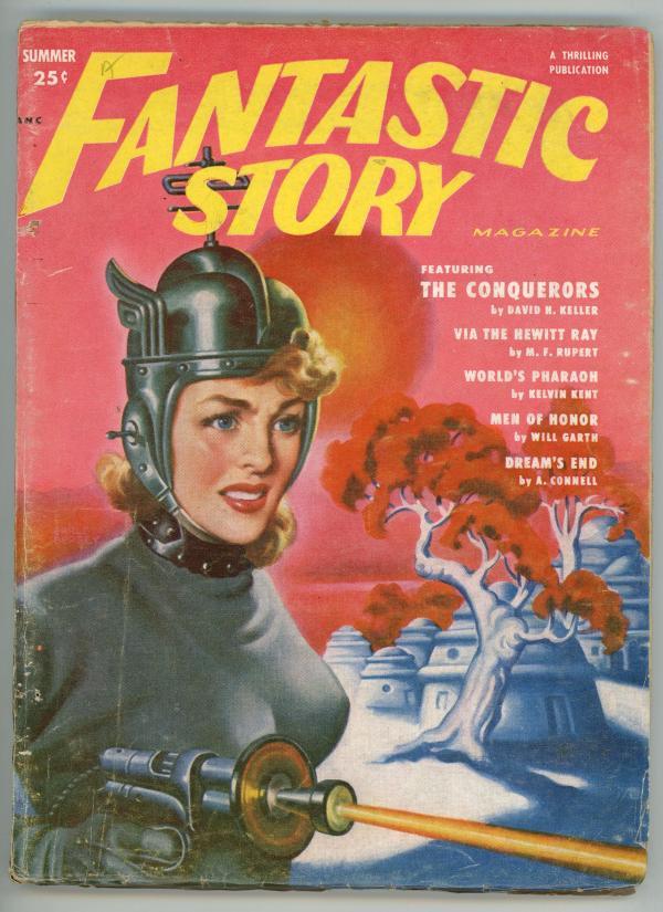 Fantastic Story Summer 1951 Bergey cvr